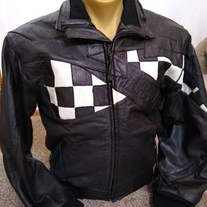 HJC Cirolux Snowgear Riding Leather Jacket